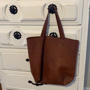 Madewell leather tote